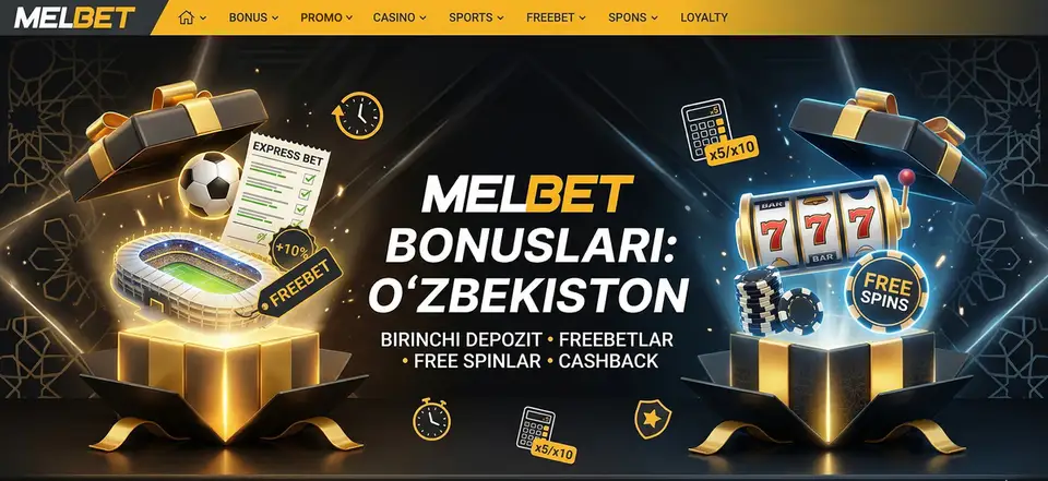 Melbet bonuslar va aksiyalar